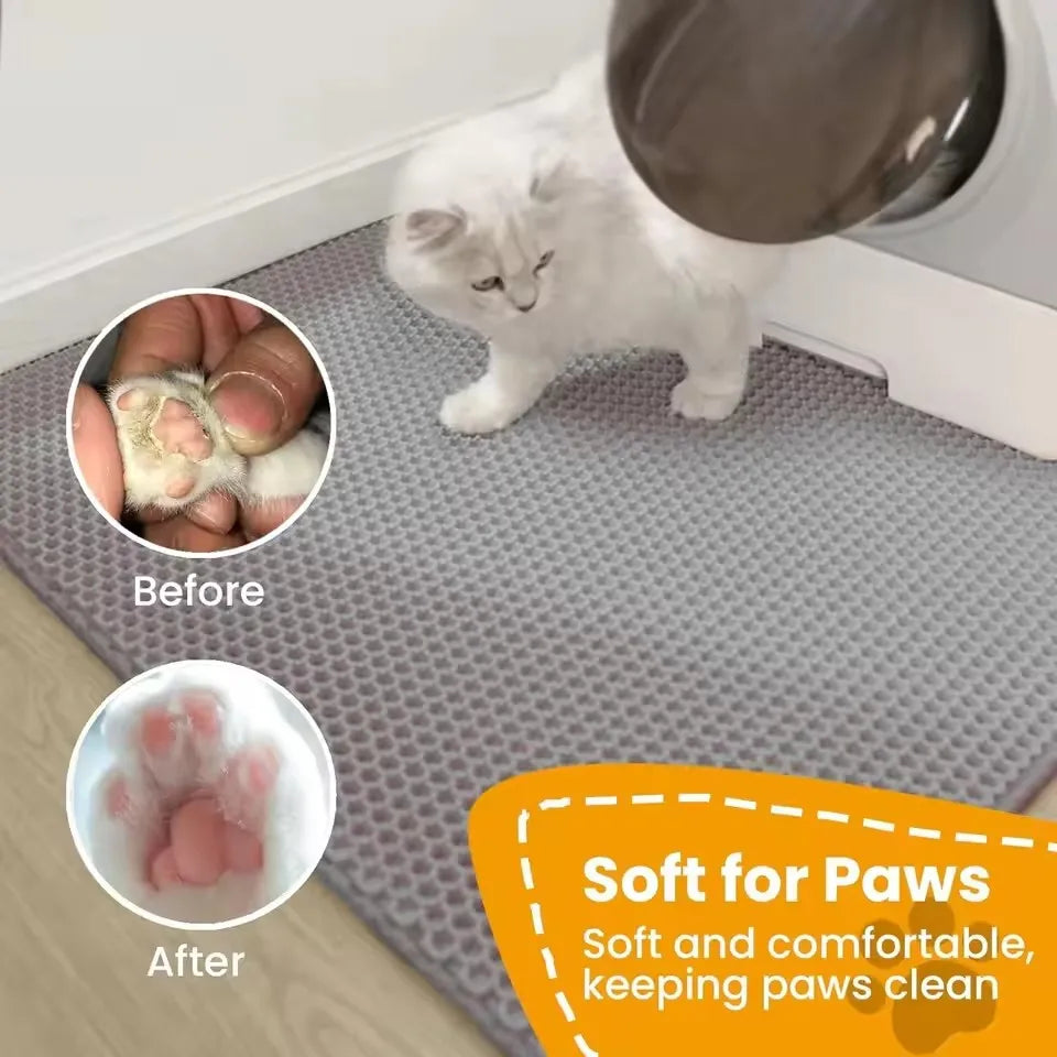 Easy Clean Cat Litter Mat