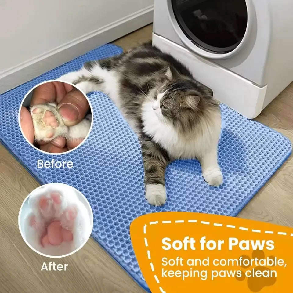 Easy Clean Cat Litter Mat
