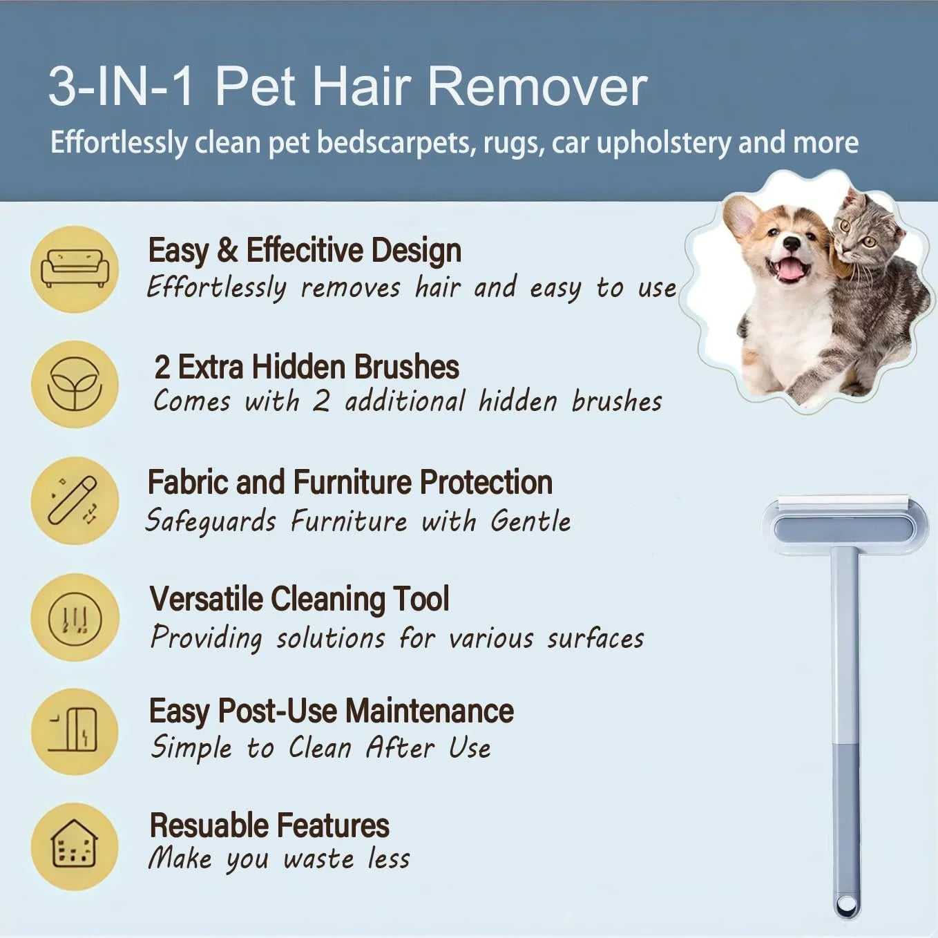 QuickClean Pet Hair Solution