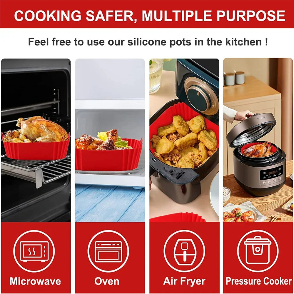 Silicone Airfryer Baking Tray