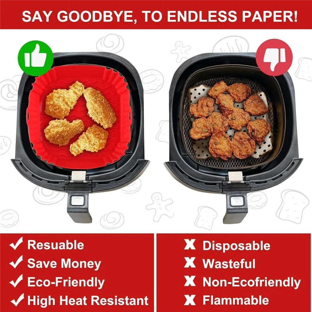 Silicone Airfryer Baking Tray